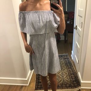 Off the shoulder dress